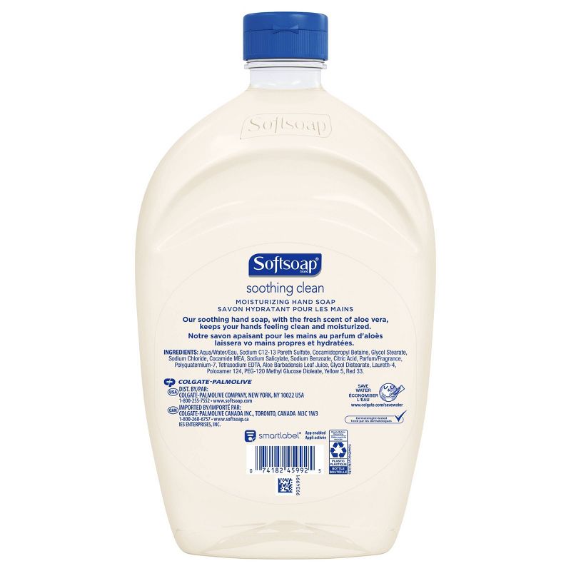 Softsoap Moisturizing Liquid Hand Soap Refill - Soothing Aloe Vera - 50 fl oz