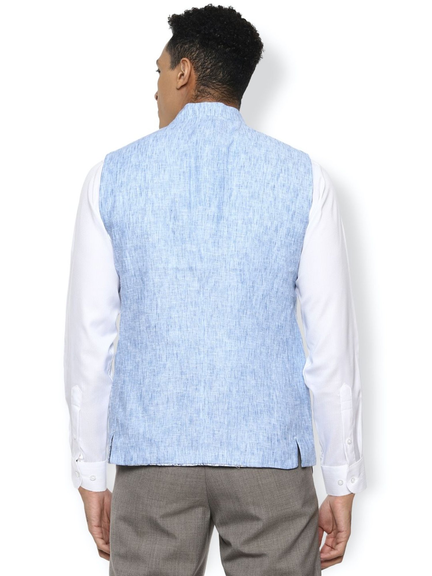 Vastramay Black Regular Fit Blazer