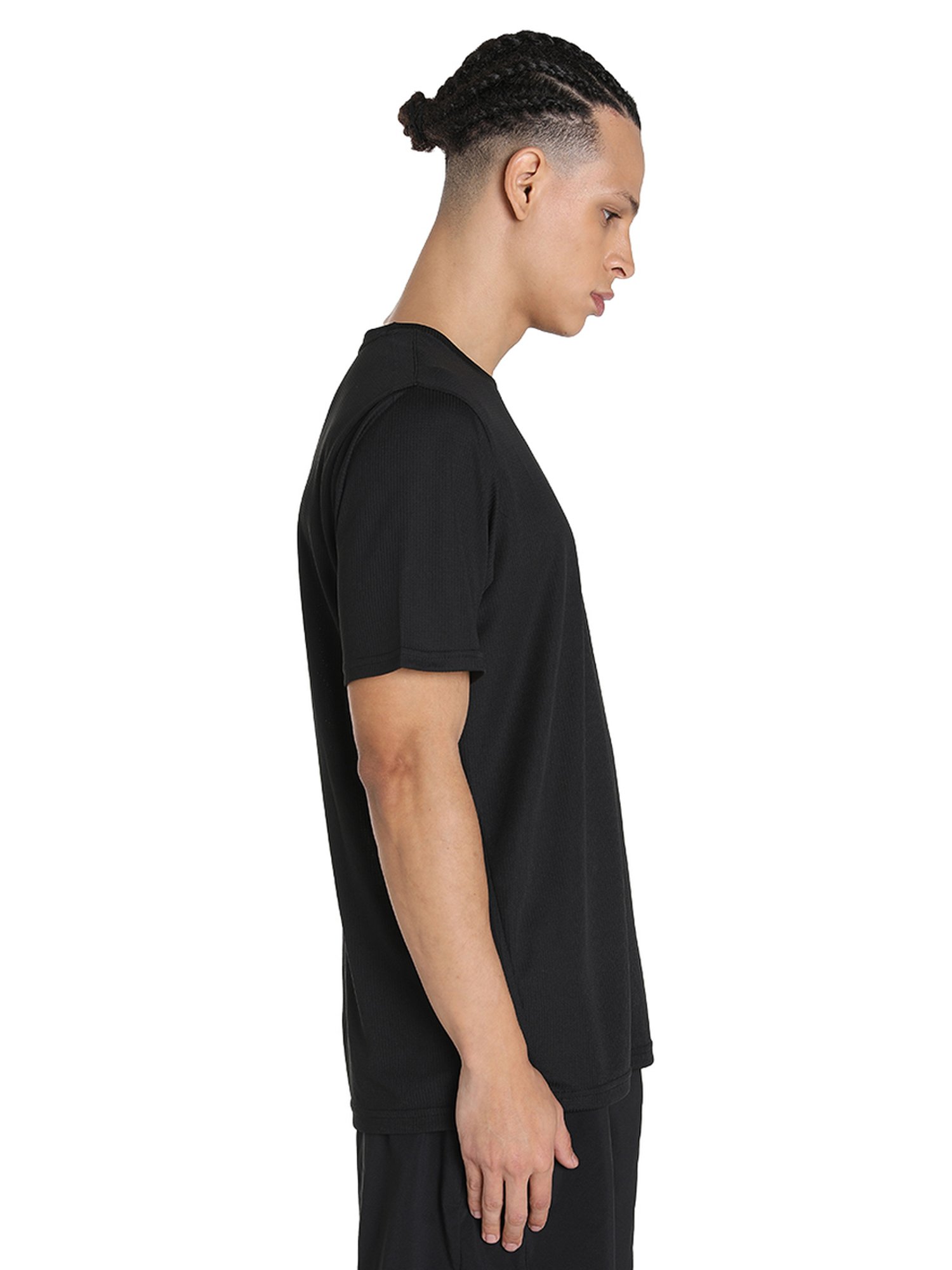 Puma Black Regular Fit T-Shirt