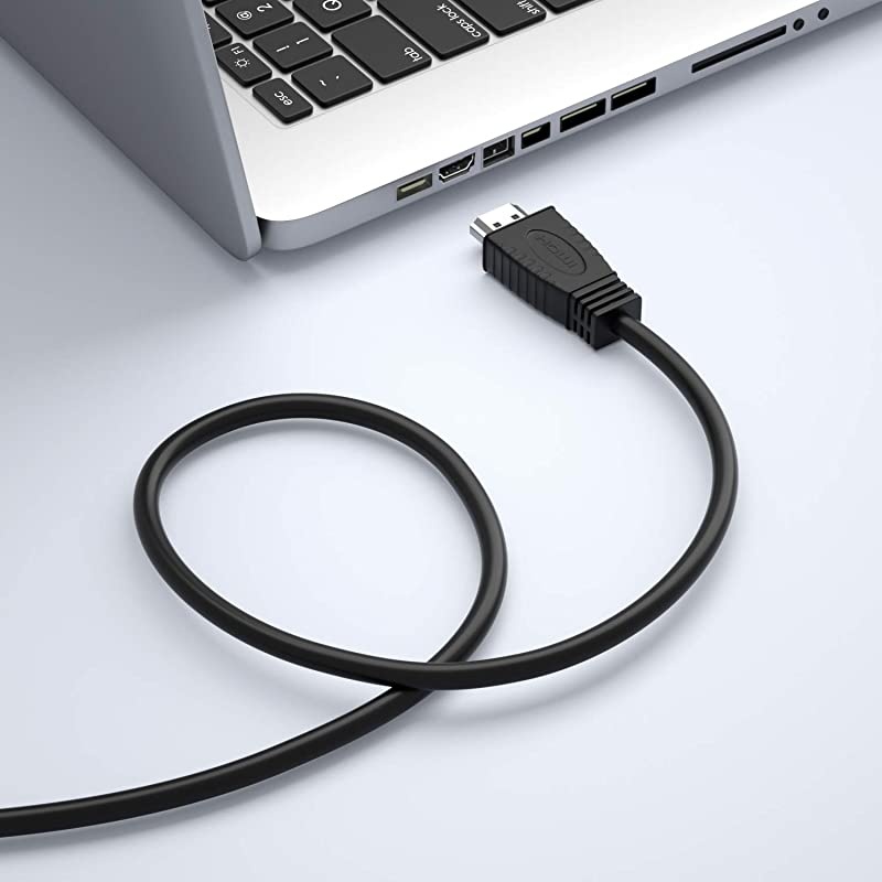 4K HDMI Cable HD 6FT(2m), 4K HDR, 3D,2160P,1080P Silver Plated High Speed Audio Ethernet Cable, Compatible for UHD TV,Blu-ray,Xbox,PS4,PS3,PC,Fire TV