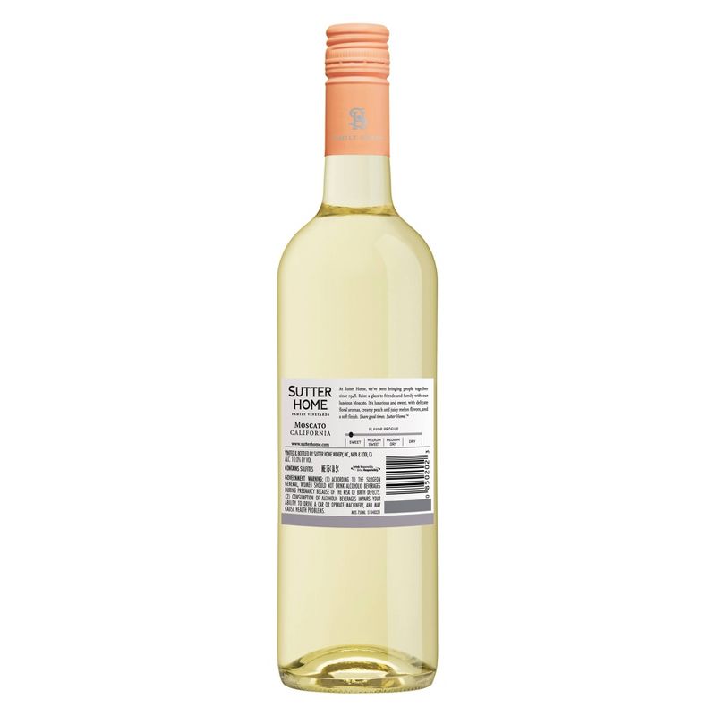 Sutter Home Moscato Wine - 750ml Bottle