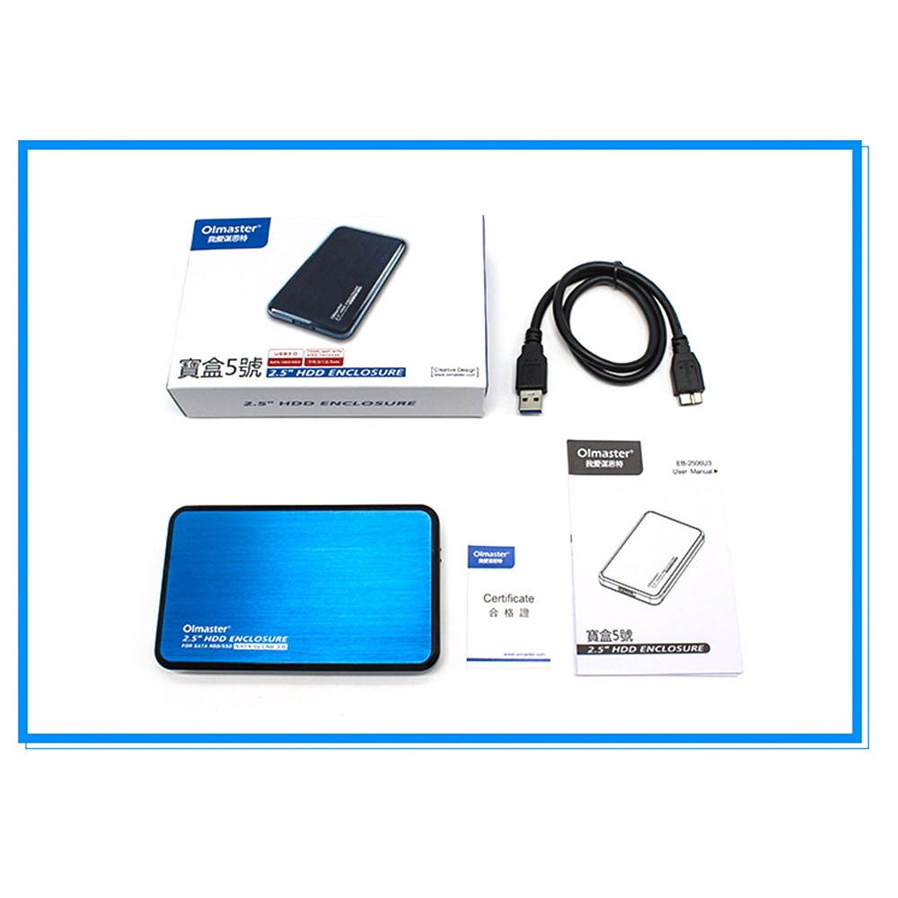 Professional High-quality 6TB Super-speed USB 3.0 SATA HDD Hard Disk Box 2.5 Inch