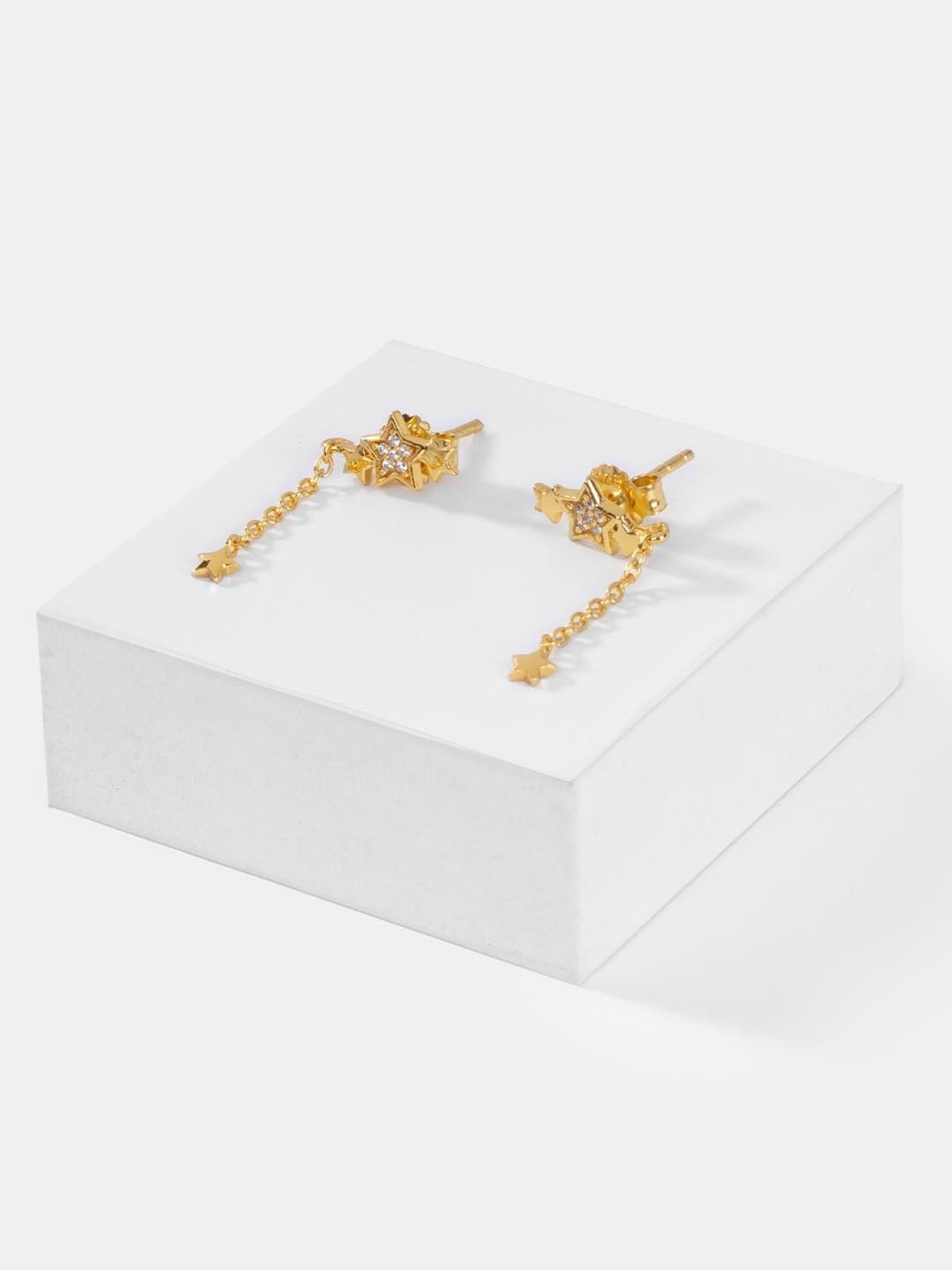 Shaya Gold Plated Sky Full of Stars Earrings in 925 Silver