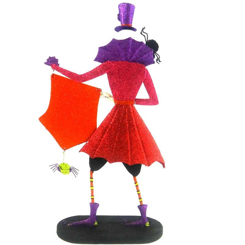 Halloween Booville Skeleton Spiders Boo Sign  -  Decorative Figurines