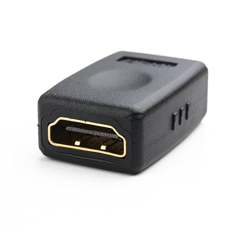 HDMI to HDMI Female to Female Adapter (HDMI Coupler) with 4K and HDR Support