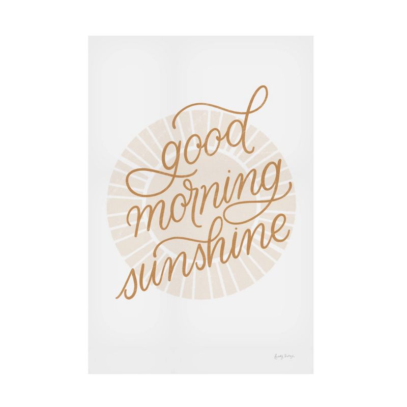 22" x 32" Becky Thorns 'Boho Nursery II' Unframed Wall Canvas - Trademark Fine Art