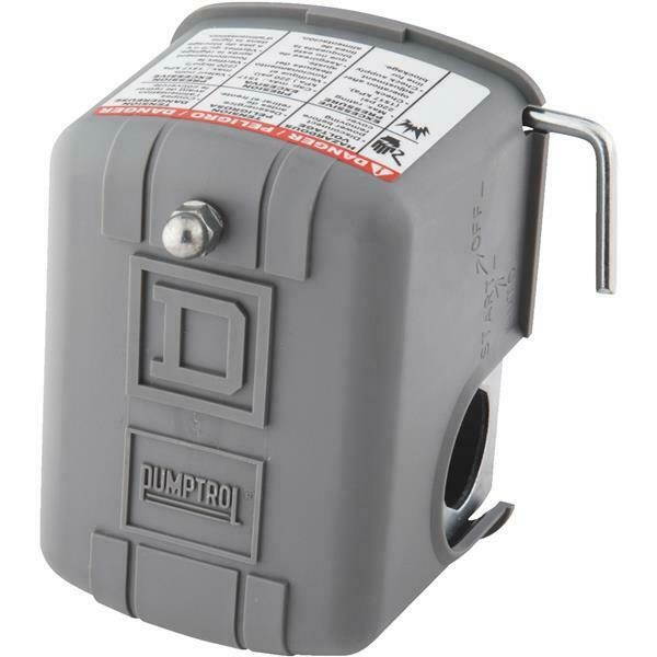 Square D Pumptrol 30 - 50 psi Actuated Pressure Switch 2 pk