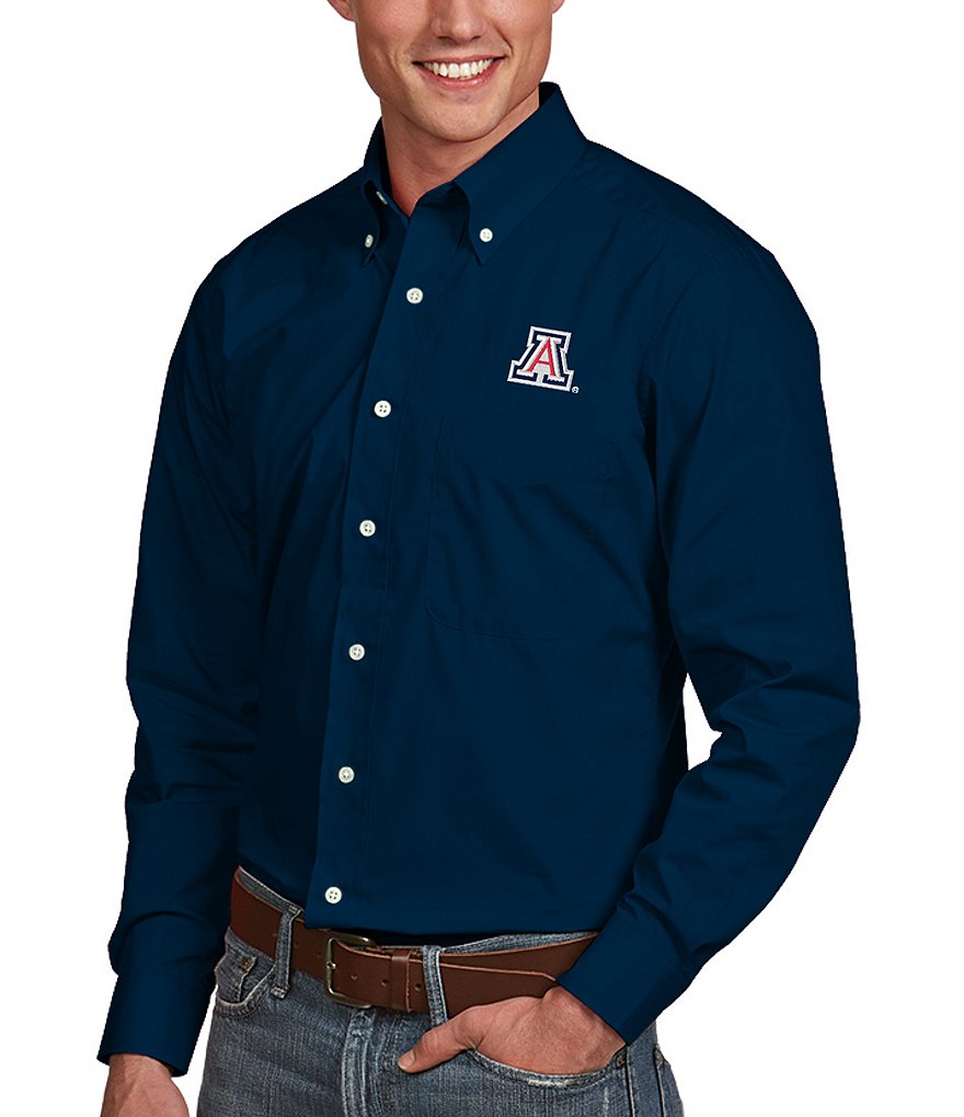 Antigua NCAA Dynasty Long-Sleeve Woven Shirt