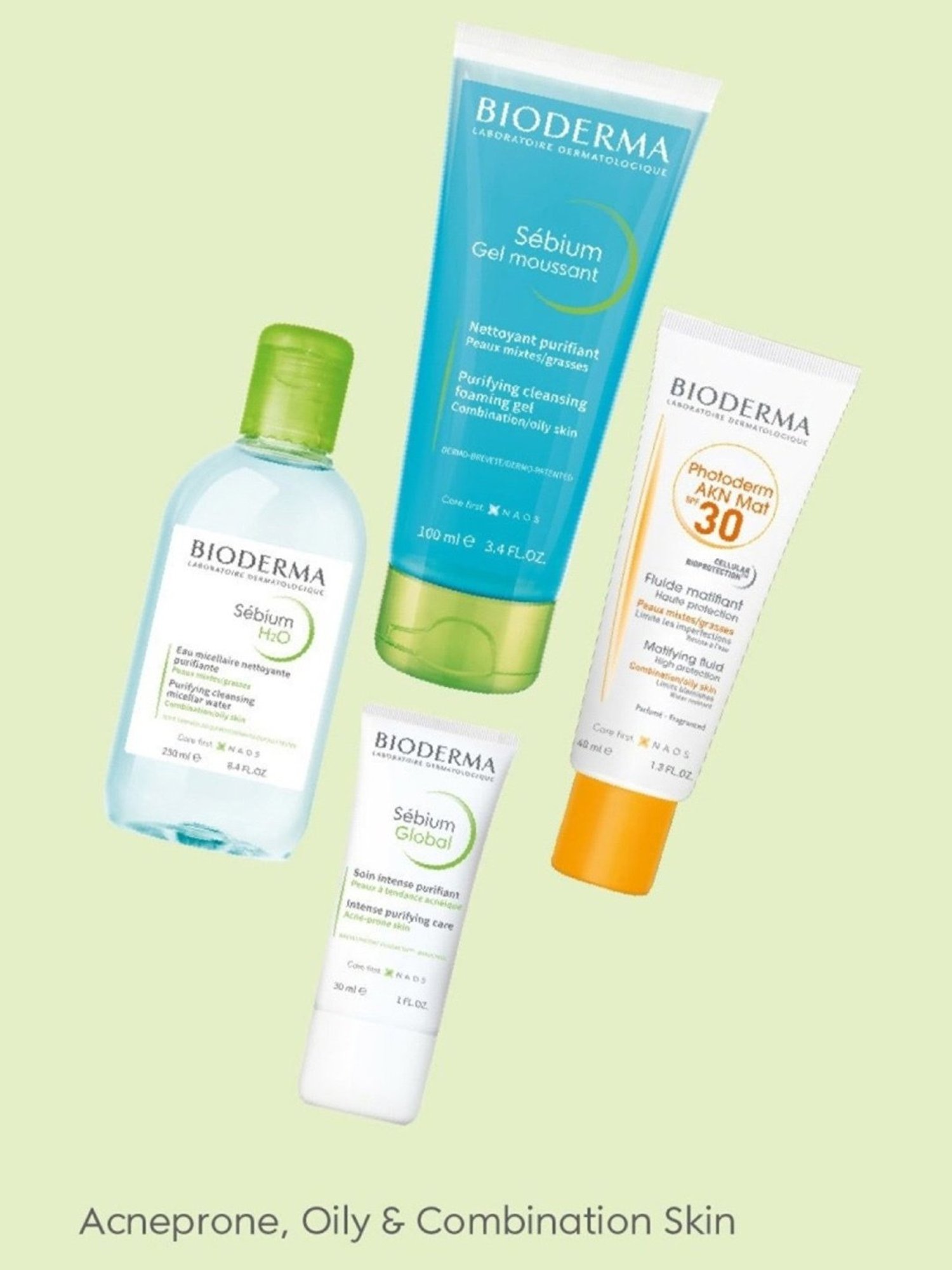 Bioderma Sebium Global Intense Purifying Cream Combination - 30 ml