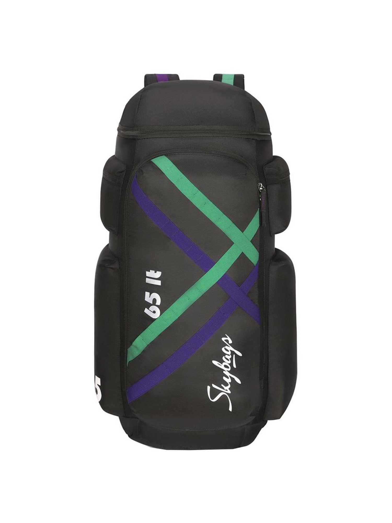 Skybags Ridge 02 Black Polyester Printed Rucksack - 65 Ltrs