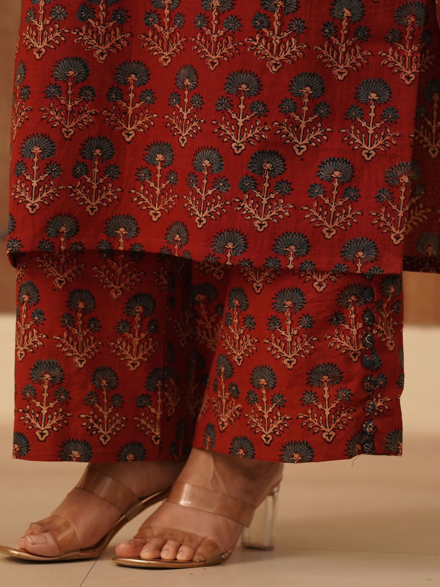 Love Chic Ajrakh Cotton Palazzo