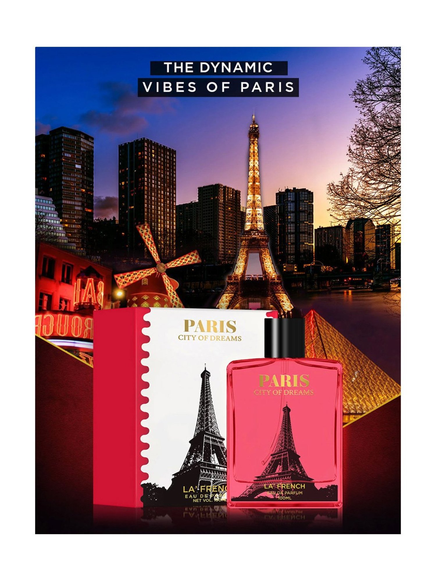 La'french Paris City of Dreams Eau de Parfum - 100 ml