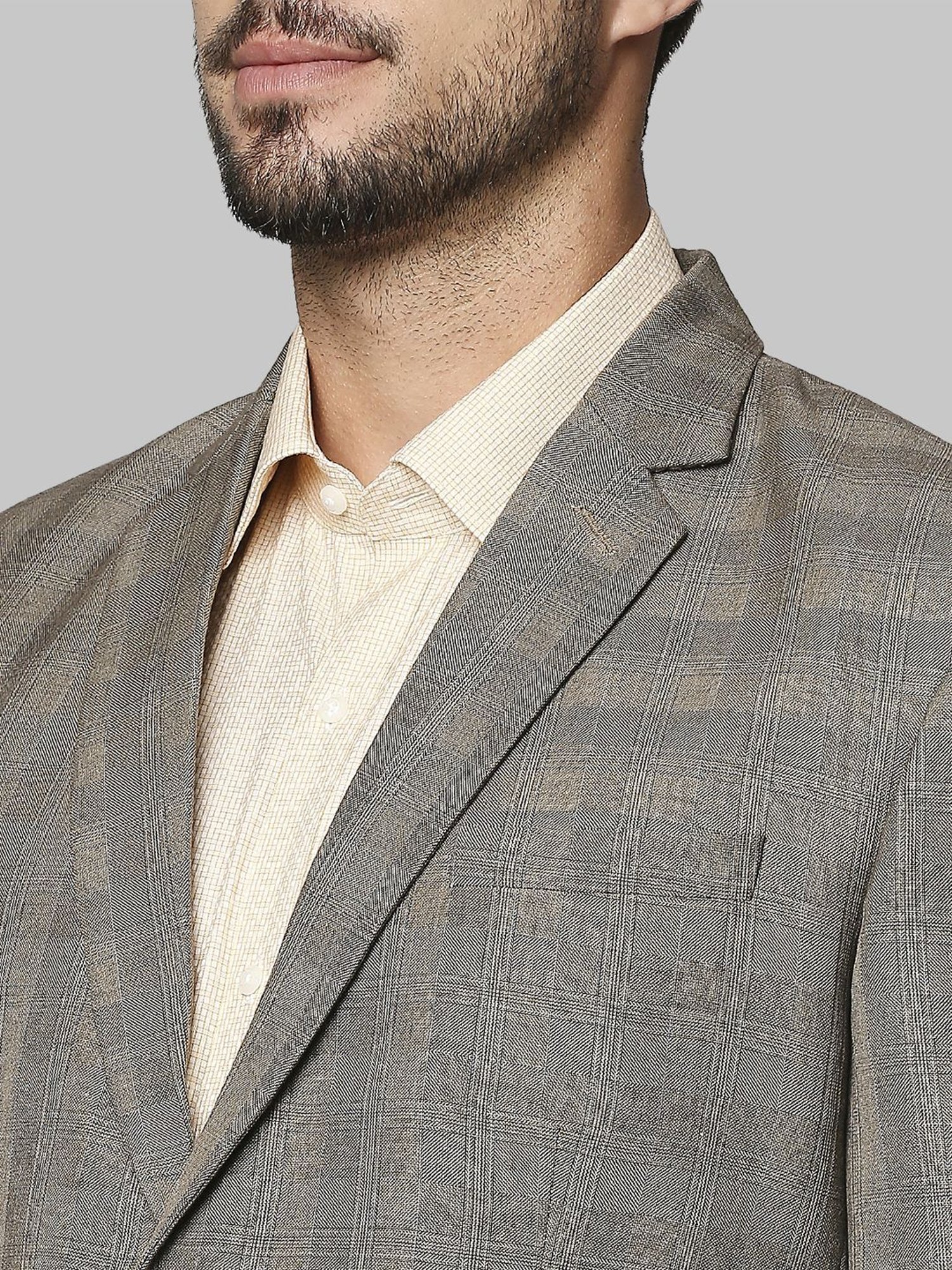 Raymond Brown  Regular Fit Checks  Two Piece Suits