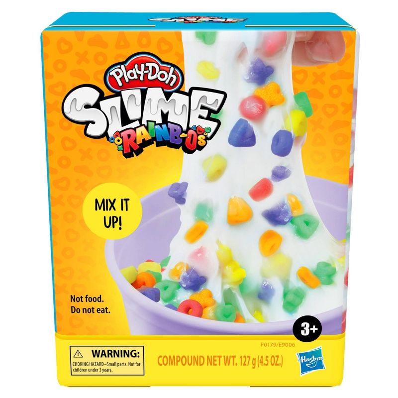 Play-Doh Slime Rainb-Os Cereal Themed Slime Compound