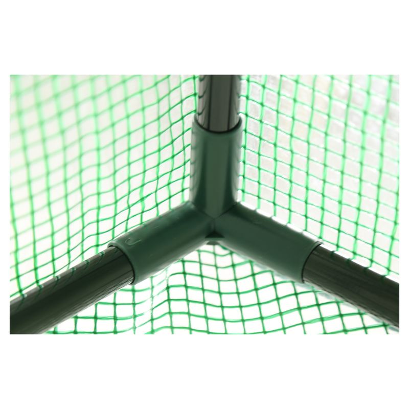 Very Spacious And Sturdy Walk - In 2 Tier 12 Shelf Portable Garden Greenhouse With Windows - Measures 117" L X 67" W X 83" H - Green - Ogrow