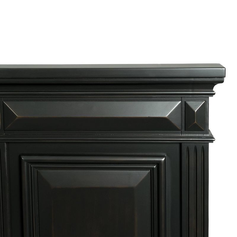 Queen Bungalow Bedroom Set Medium Brown - Home Styles