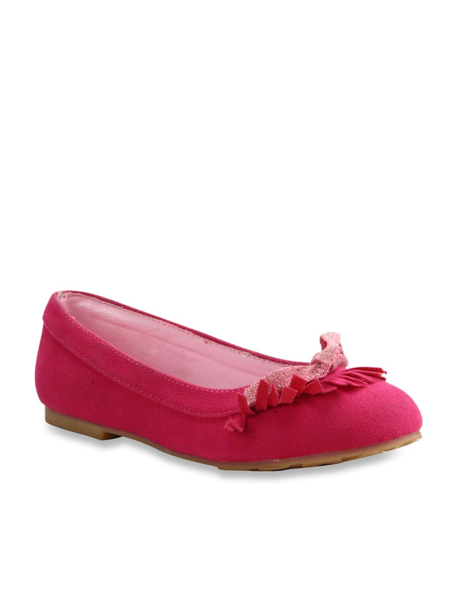 Disney by Bata Kids Pink Flat Ballets
