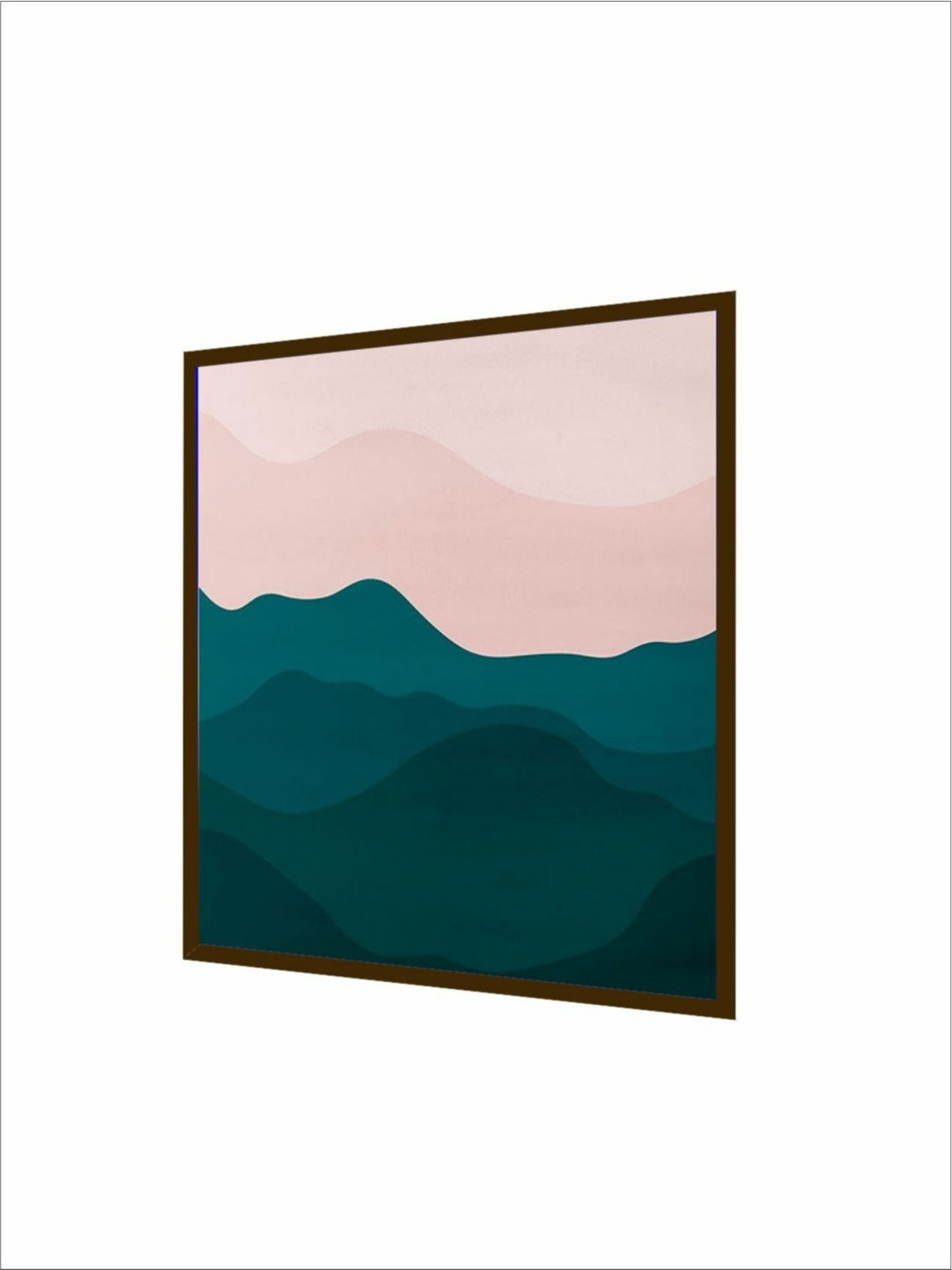 The Art House Abstract Multicolor Canvas Painting