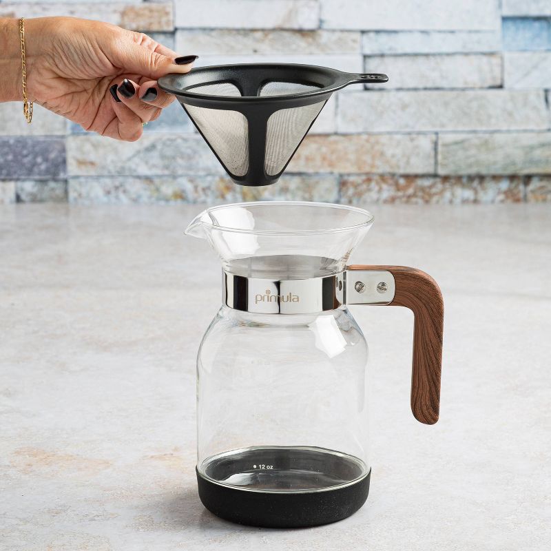 Primula 4-Cup Coffee Maker - Brown