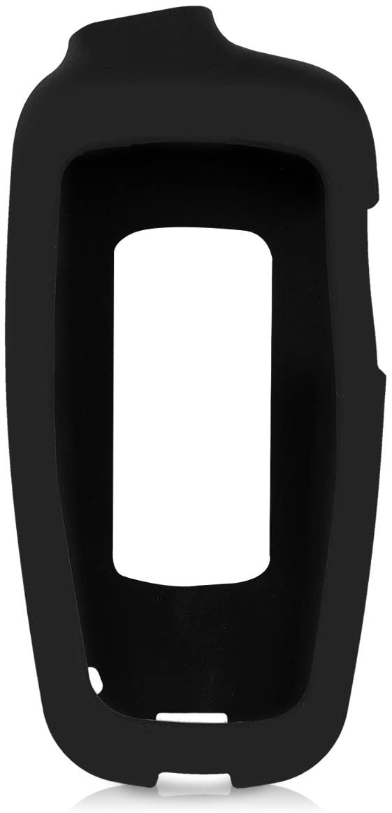 kwmobile Case Compatible with Garmin inReach Explorer - GPS Handset Navigation System Soft Silicone Skin Protective Cover - Black