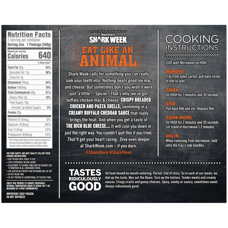 Devour Frozen Buffalo Chicken Mac & Cheese - 12oz