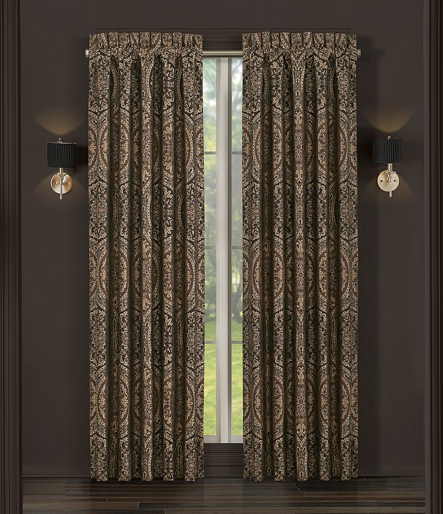 84"x52" Gaultier Blackout Curtain Blue - Beautyrest