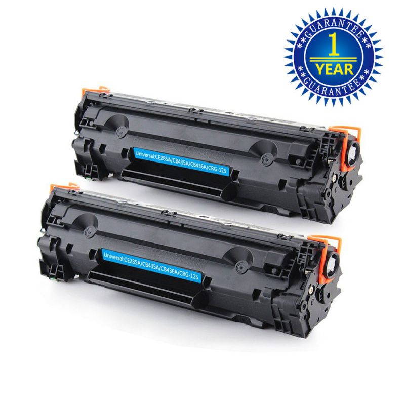 2PK CE285A 85A Toner Cartridge for HP 85A LaserJet P1102W M1217nfw MFP