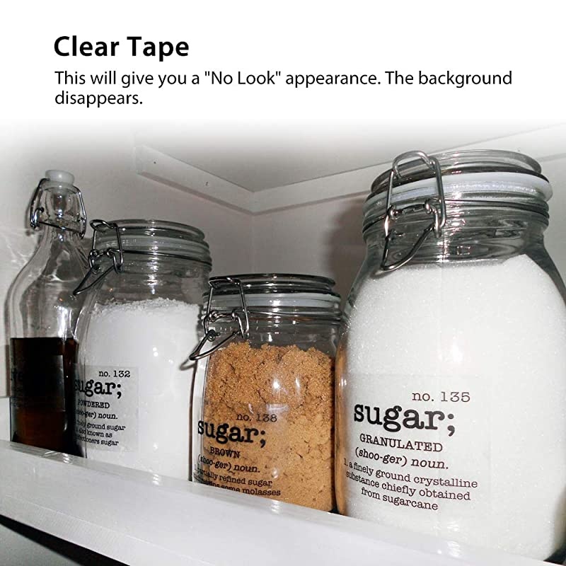 Compatible Label Tape Replacement for Brother TZe 1 Inch Tape Black on Clear 24mm TZe151 Ptouch Standard Laminated Compatible with Brother PTouch Label Maker PTD600 PTD600VP PT2730 4Pack