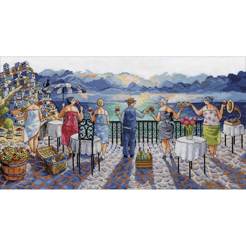 Design Works Counted Cross Stitch Kit 10"X20"-After The Shift (14 Count)