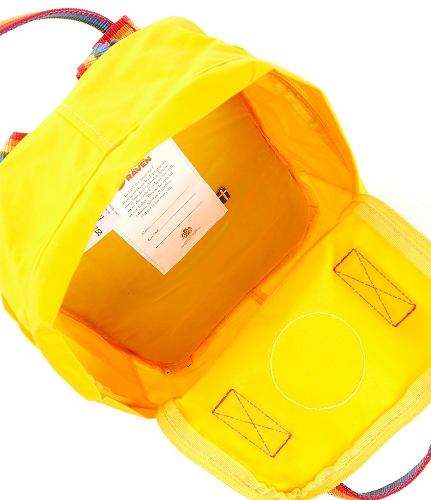 Fjallraven Mini Kanken Rainbow Handle Mini Backpack