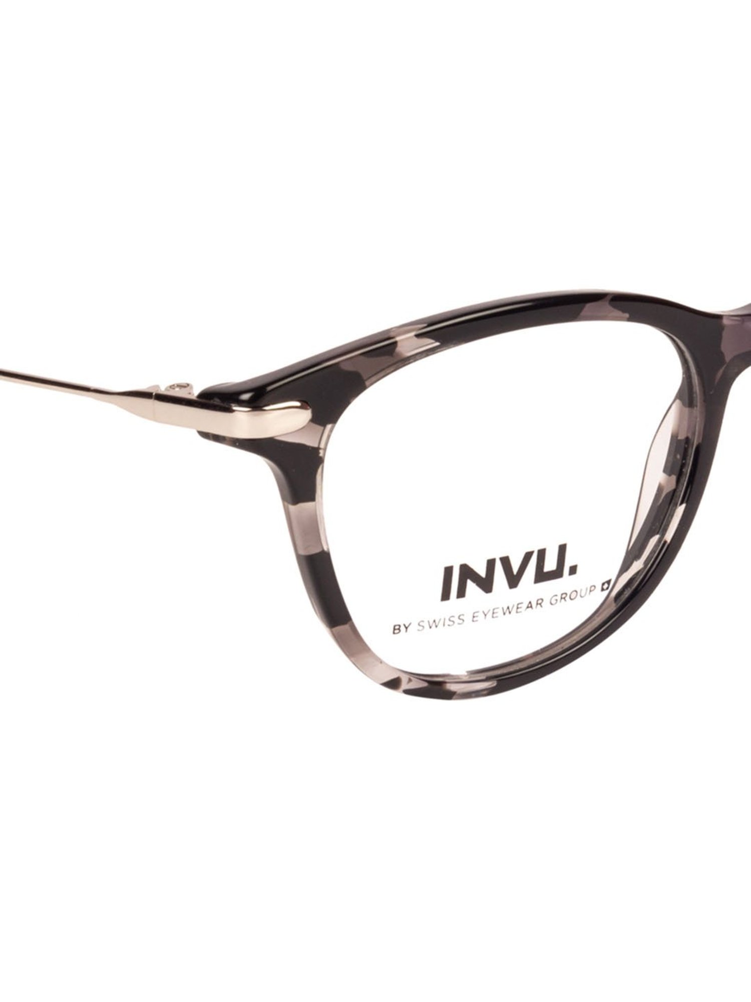INVU B4801A Purple Full Rim Cat Eye Frame