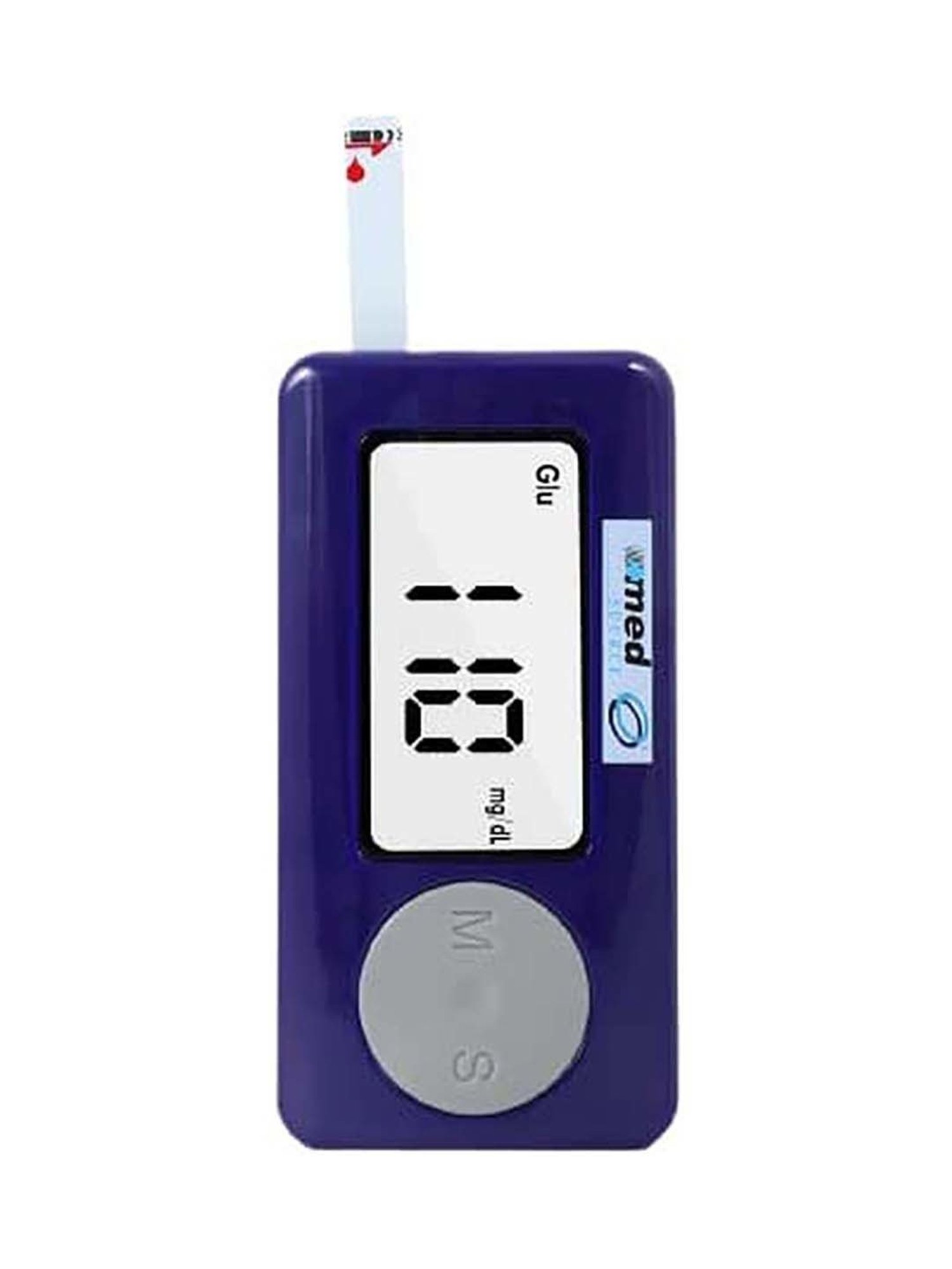 Ozocheck Glucometer Full Set for Blood Sugar Testing (Purple)