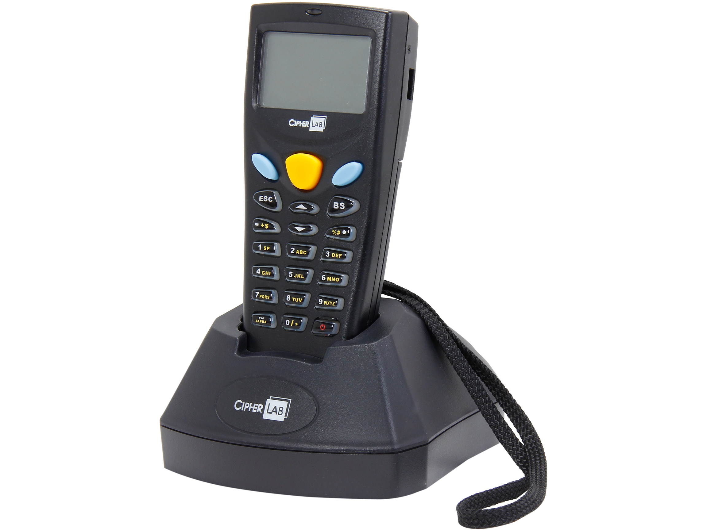 CipherLab 8000 Series 8001 Terminal w/ Linear Imager, 2MB, Rechargeable Li-on Battery, USB Cable, Cradle and Power Adapter