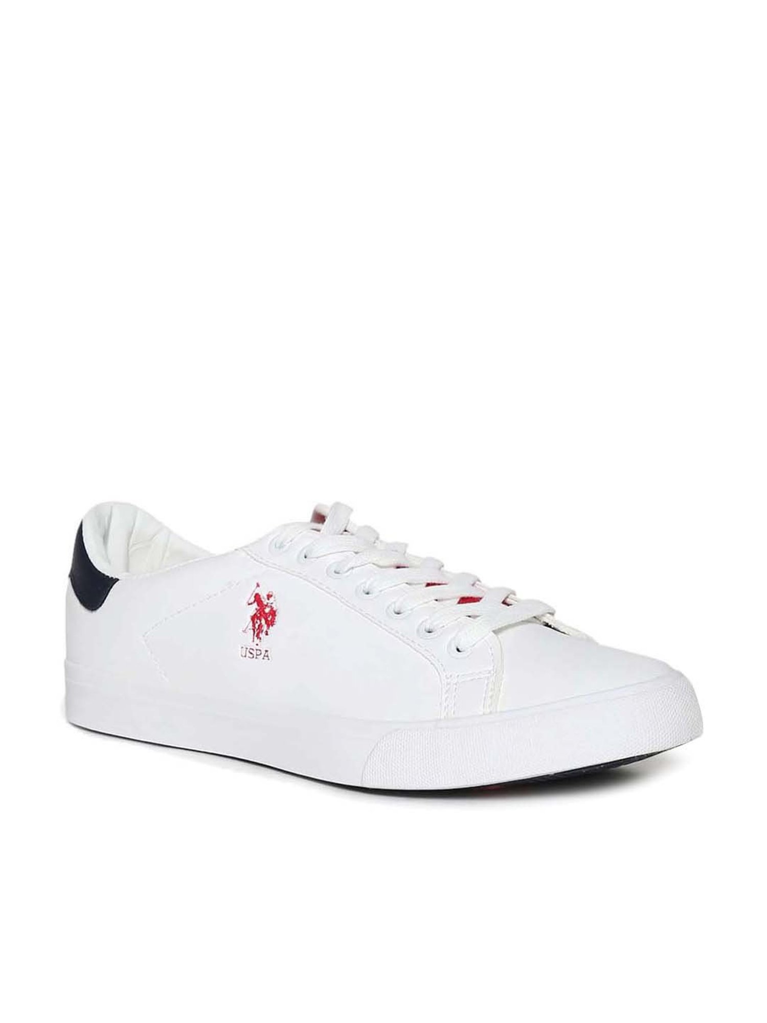 U.S. Polo Assn. Men's MADRYN 2.O White Casual Sneakers