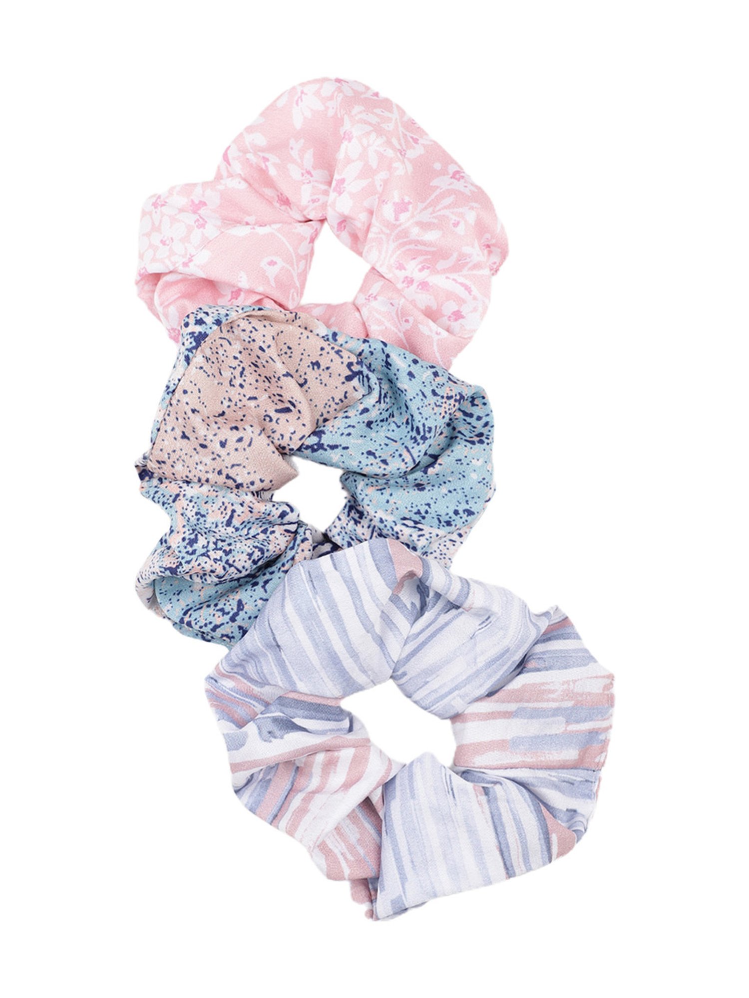 Aditi Wasan Off White Printed Head Bands Pack of 2