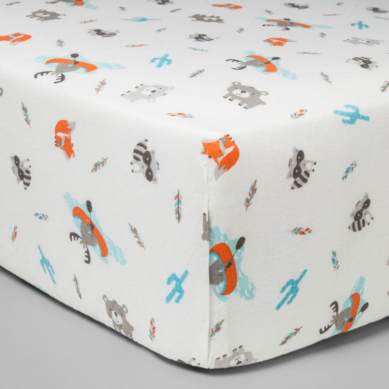 Trend Lab Crib Bedding Set - Moose Canoe - 4pc