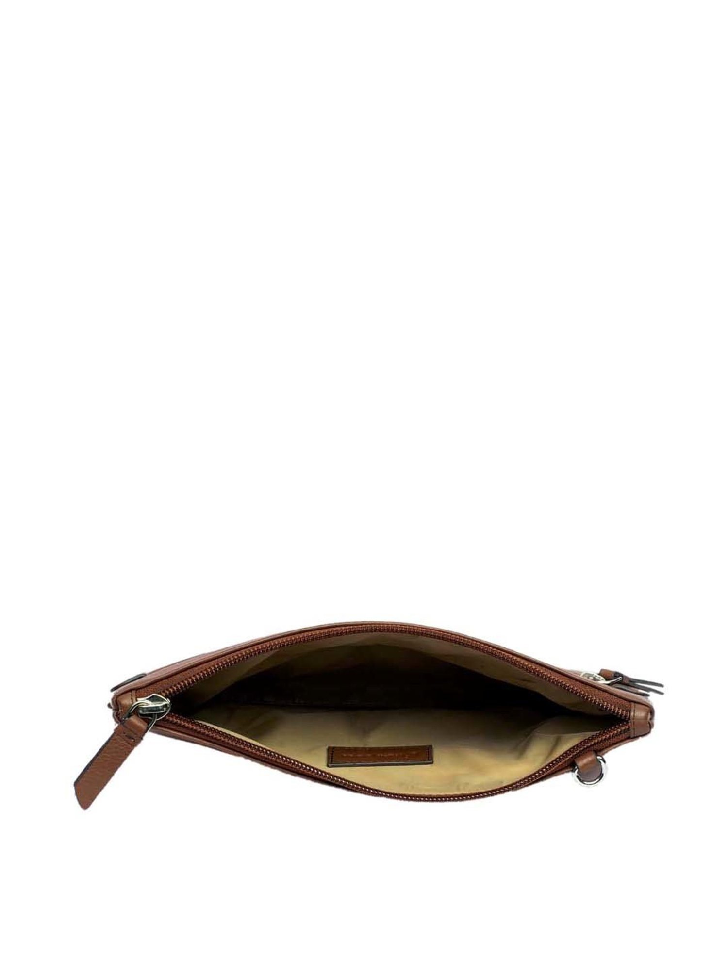 Mai Soli Virginia Large Slim Wristlet Pouch - Brown