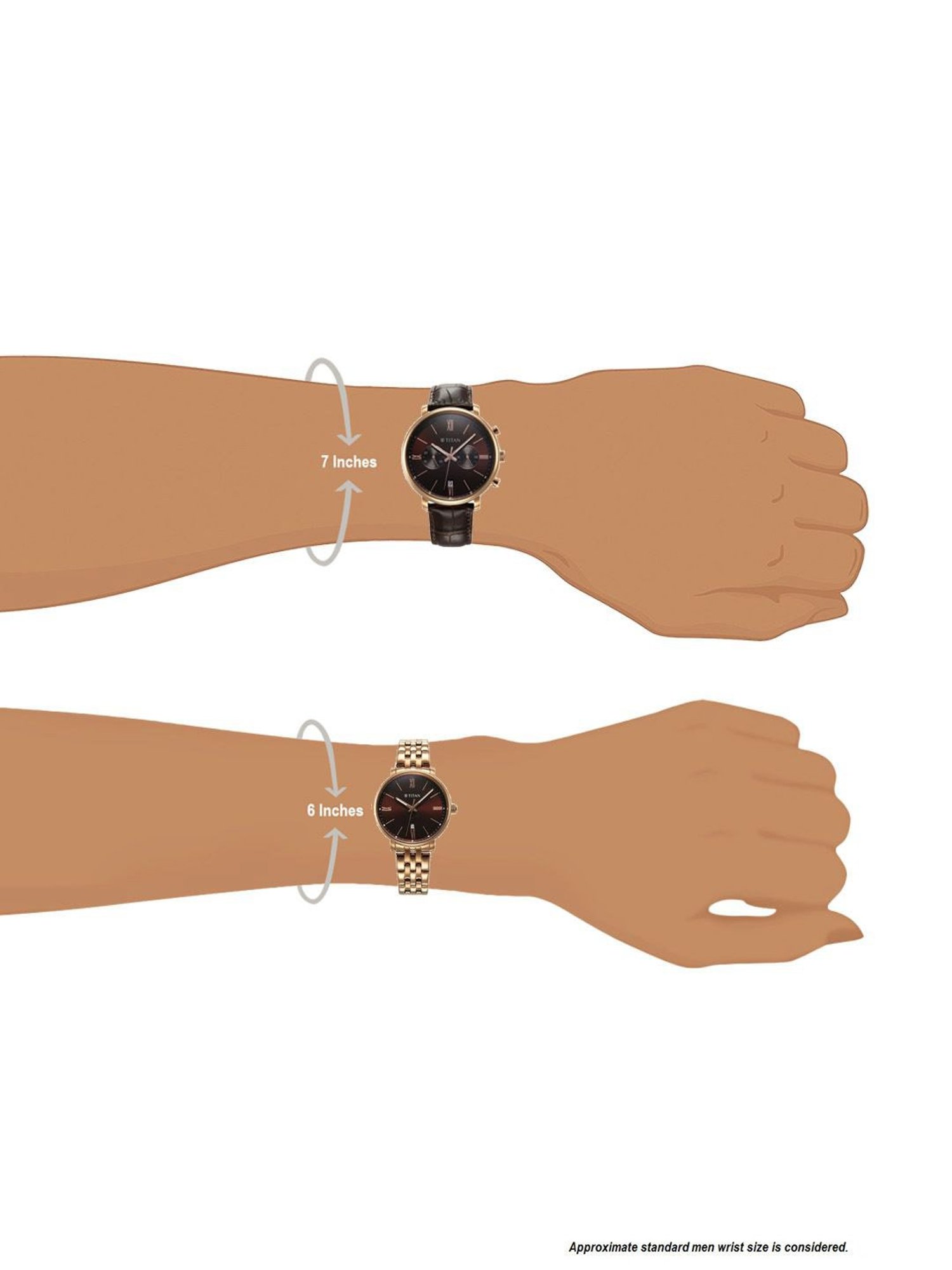 Titan 9400794207WZ02P Bandhan Analog Watch for Couple