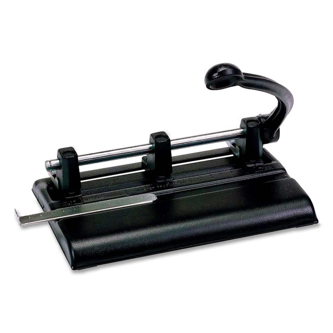 Master EP312 10-Sheet EP12 Electric/Battery Three-Hole Punch, 9/32 Diameter Hole, Charcoal