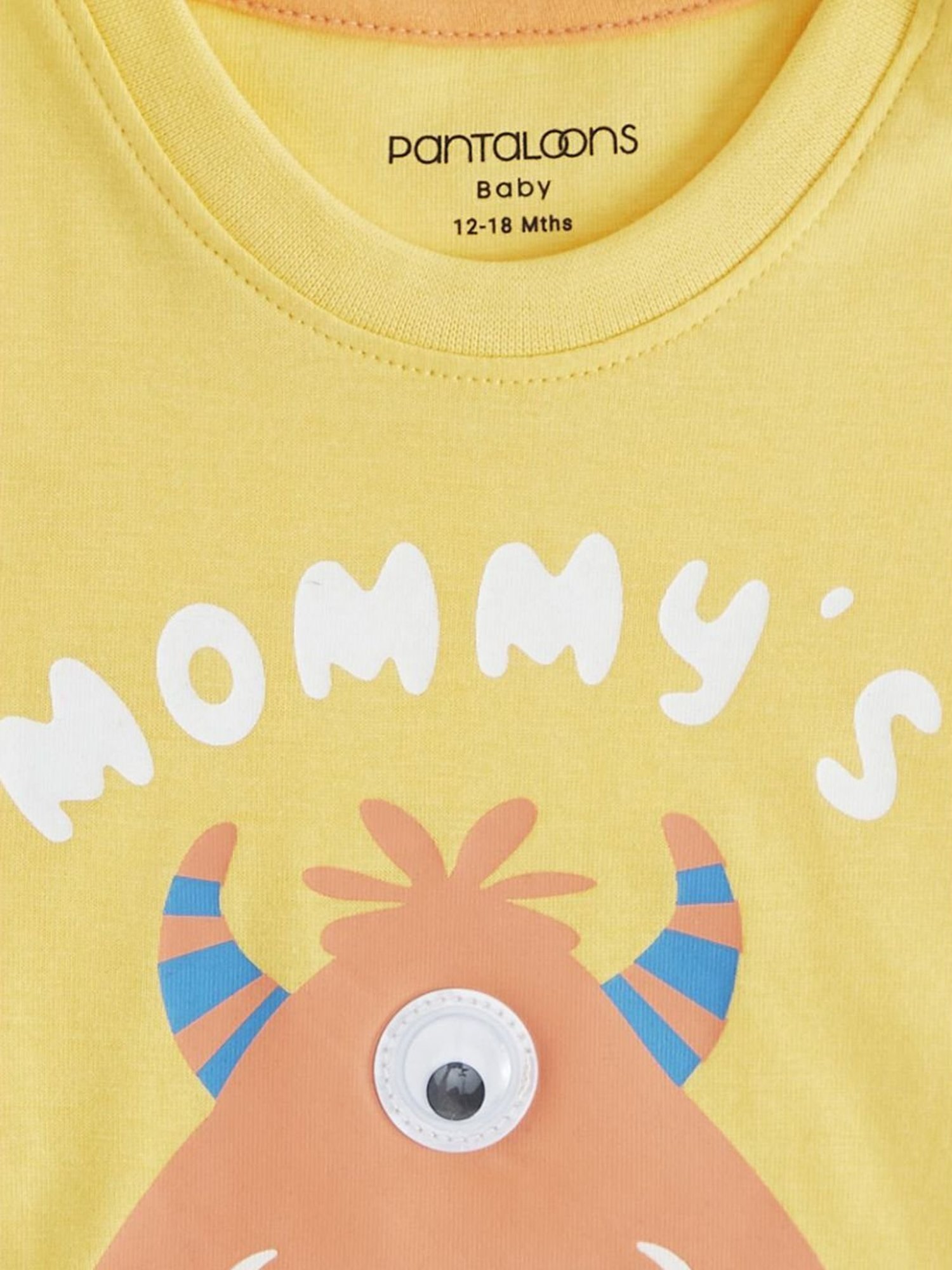 Ed-a-Mamma Baby Green Printed T-Shirt