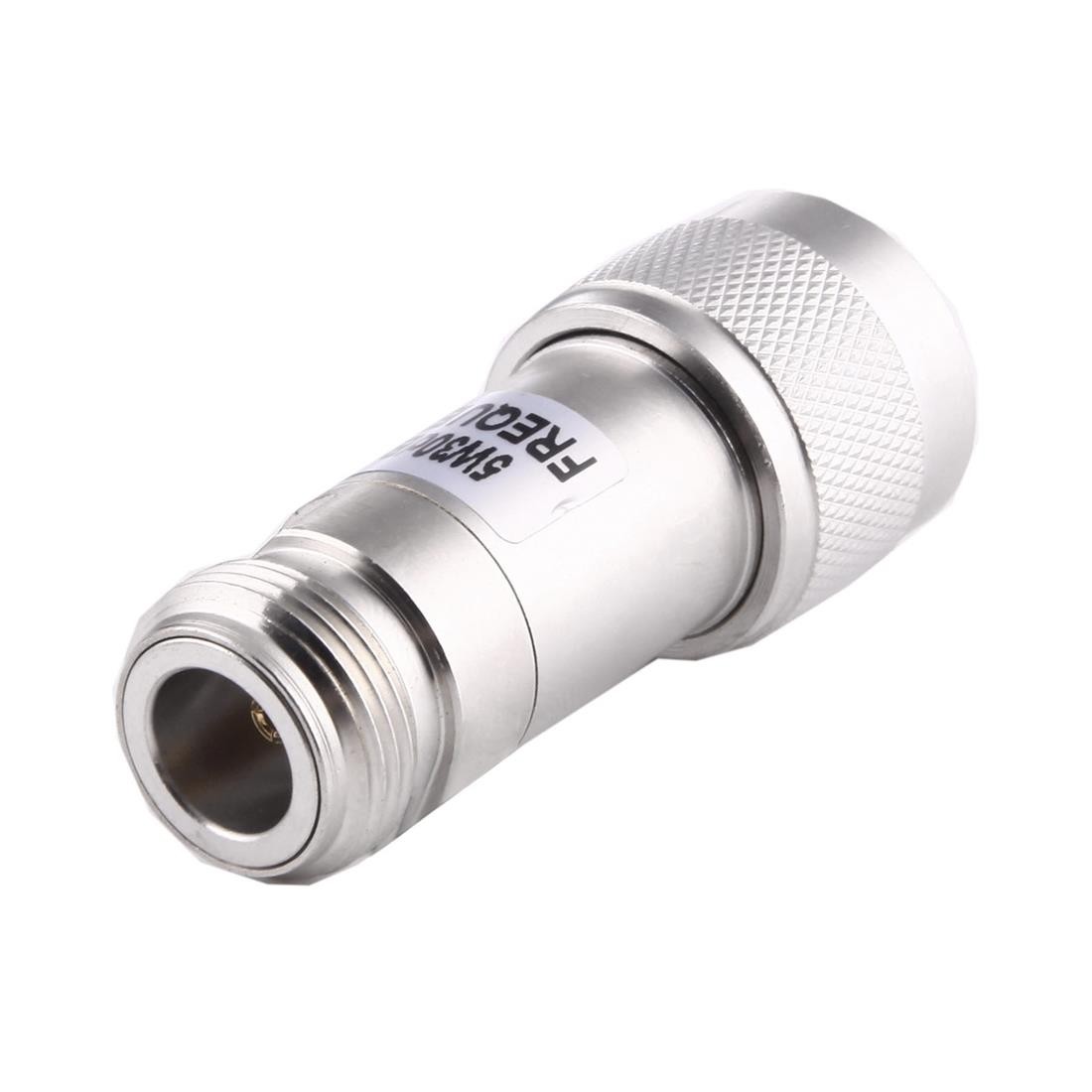 5W 30dBi N Female to N Male DC-13GHz Frequency Gain Attenuator(Silver)