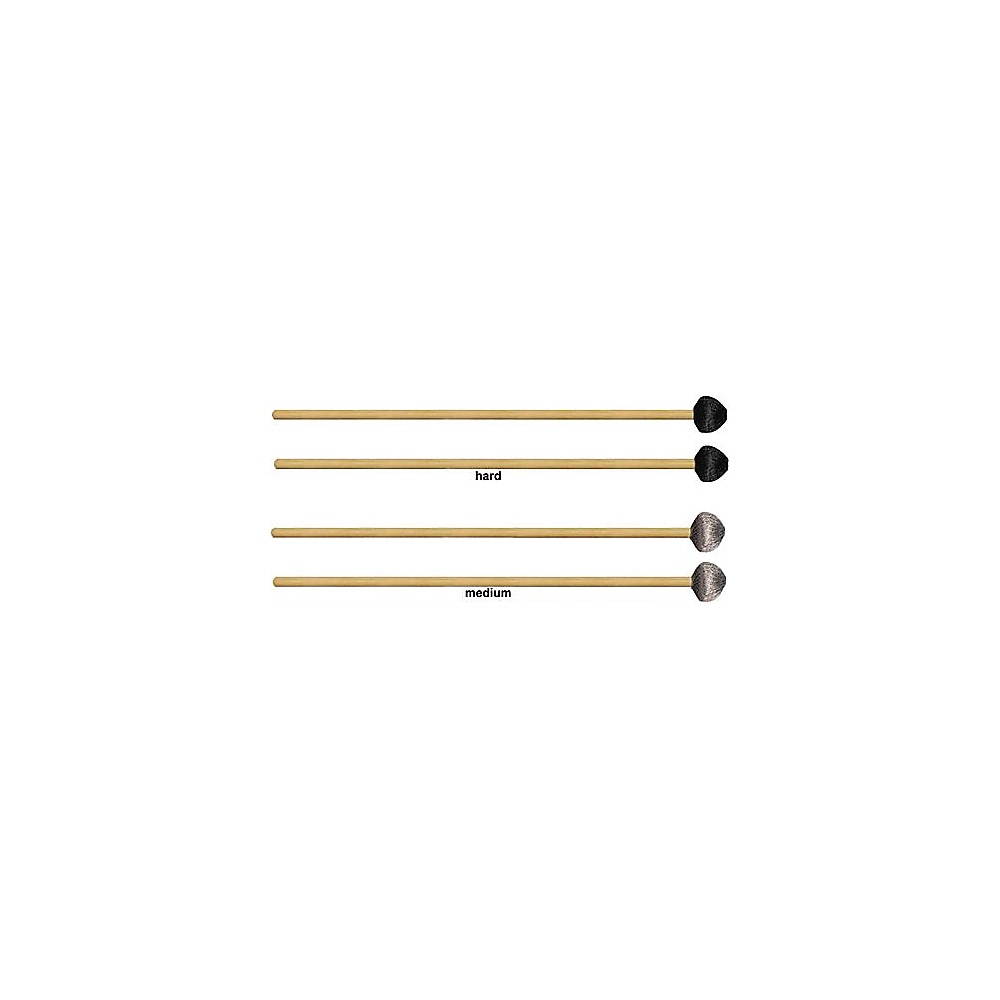 Vic Firth Hard Black Cord Vibe, Rattan
