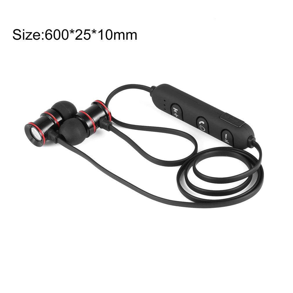 Bluetooth Smart Sports Stereo Earphones Magnetic Headphones In Ear Headset Voice Control Noise Reduction with Microphone