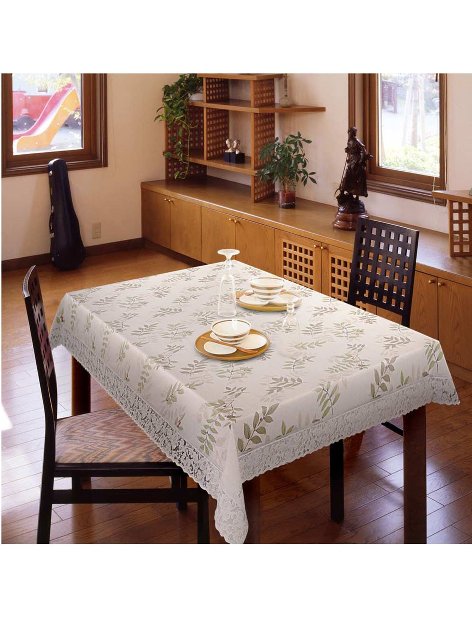 Freelance Green PVC Set of 1 Table Cloth