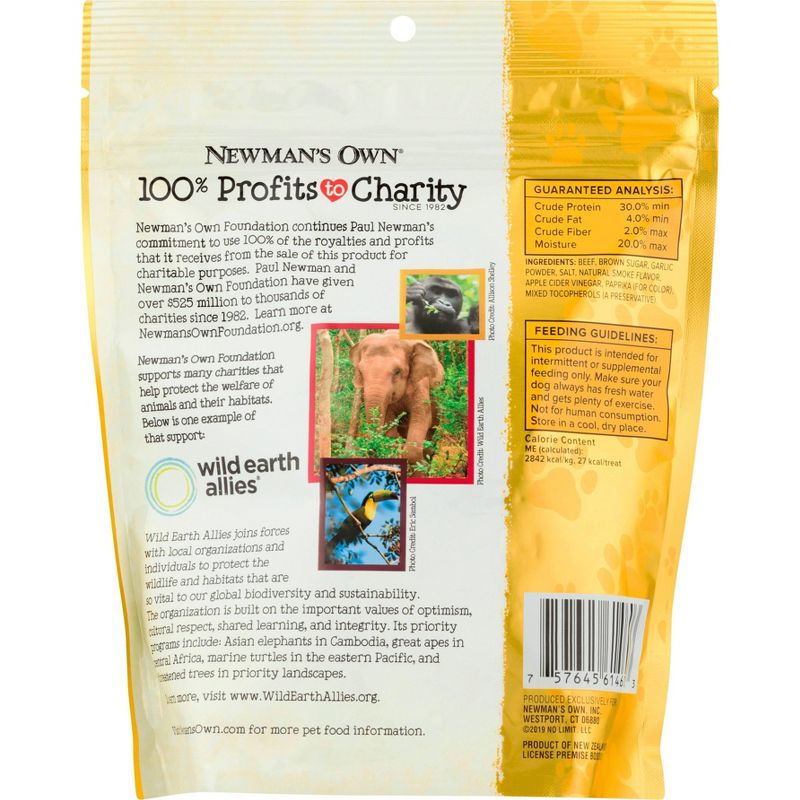 Newman's Own Beef Jerky Dog Treat - 5oz