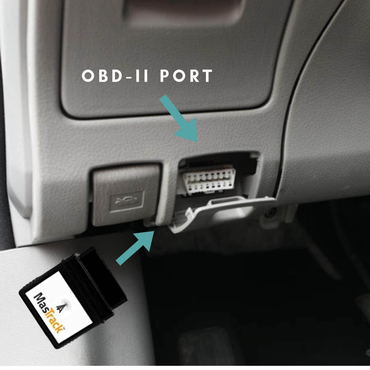 MasTrack MT_OBD Live GPS Vehicle Tracker with Engine Diagnostics