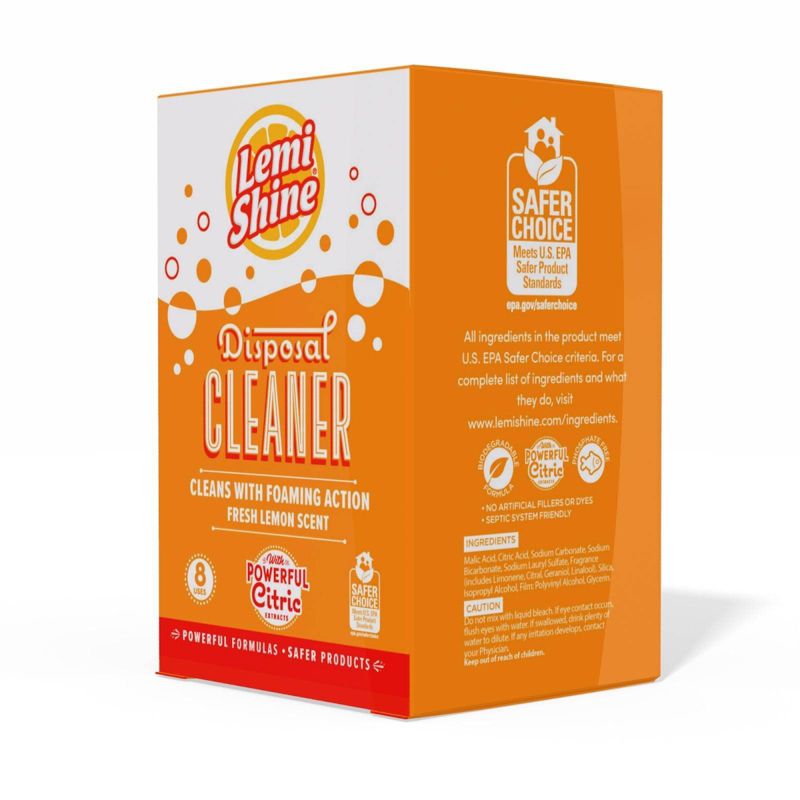 Lemi Shine Disposal Cleaner - 8ct