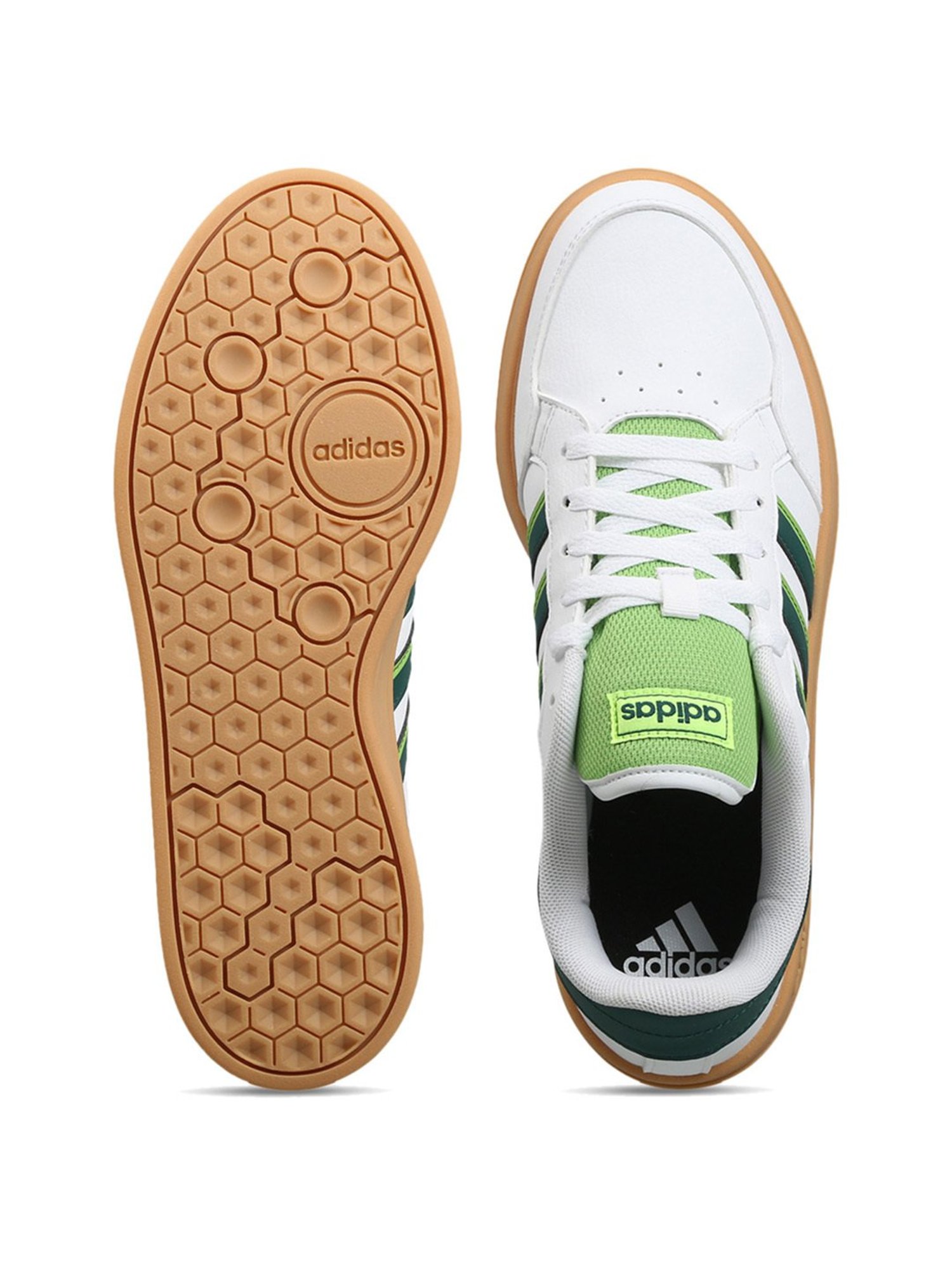 Adidas Men's BREAKNET White Casual Sneakers