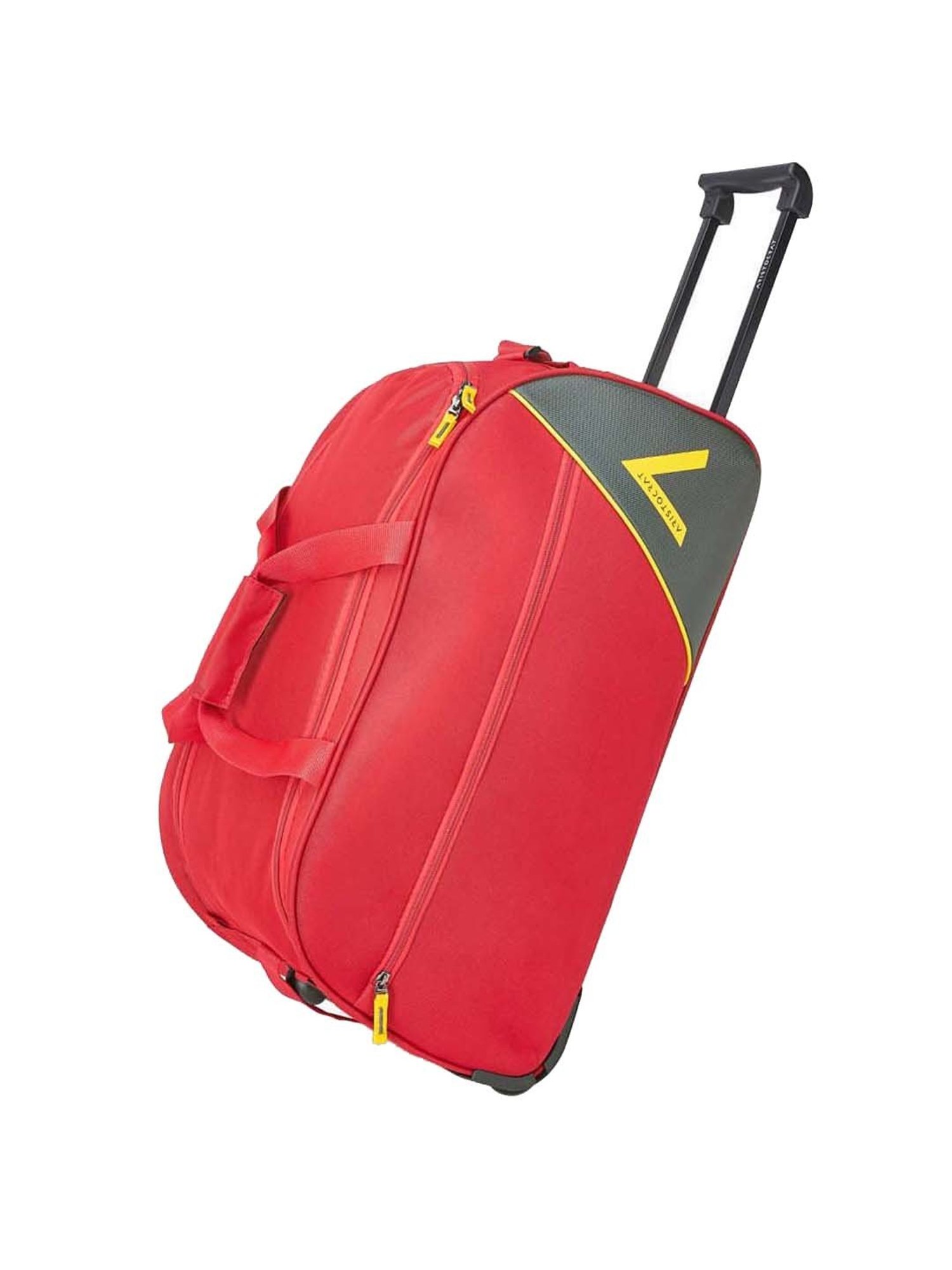 Aristocrat Red Medium Soft Cabin Trolley - 65 cm