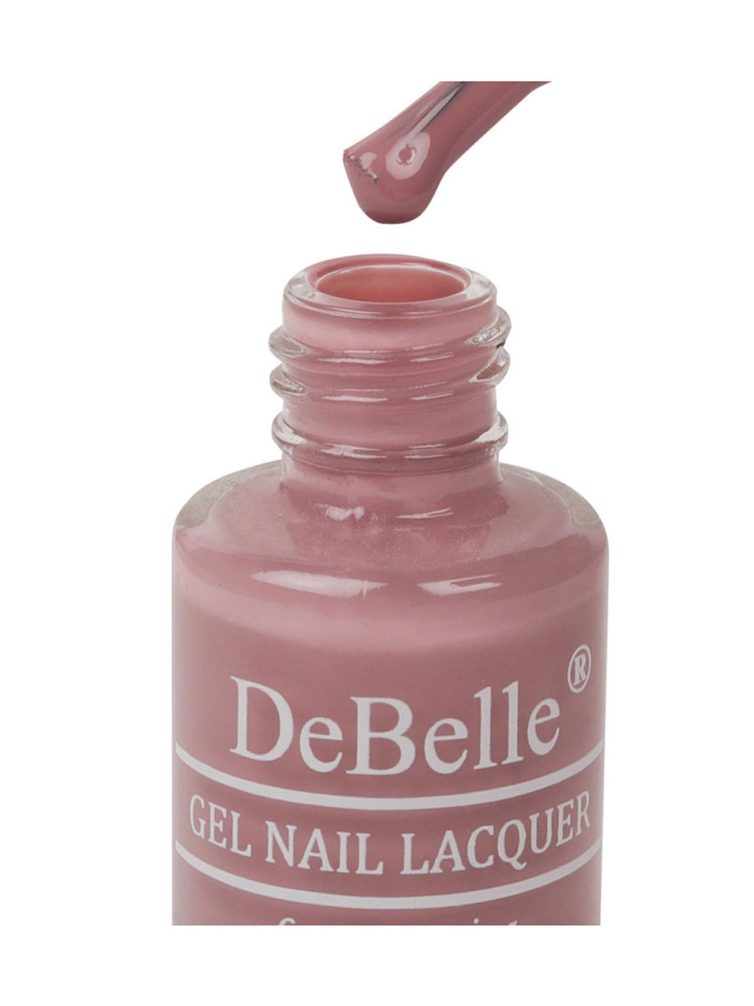 DeBelle Gel Nail Lacquer Blissful Elizabeth (Light Pink Mauve) - 6 ml
